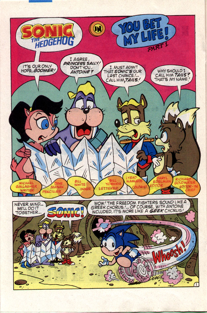 Sonic - Archie Adventure Series July 1993 Page 15